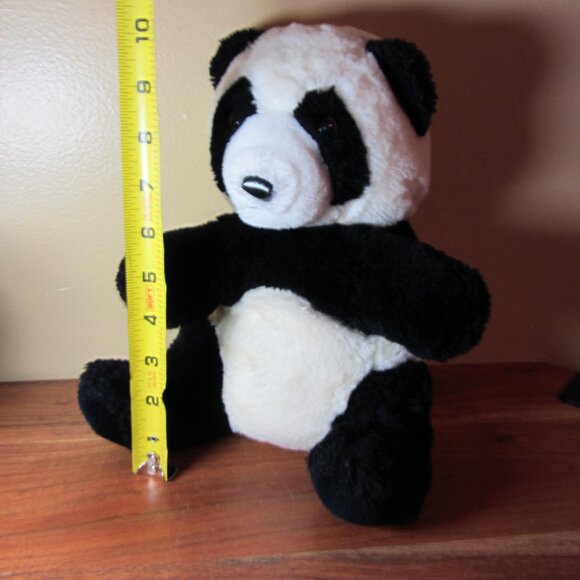 plush 24k polar puff vintage 1985 panda hand puppet (T632) - Picture 2 of 14